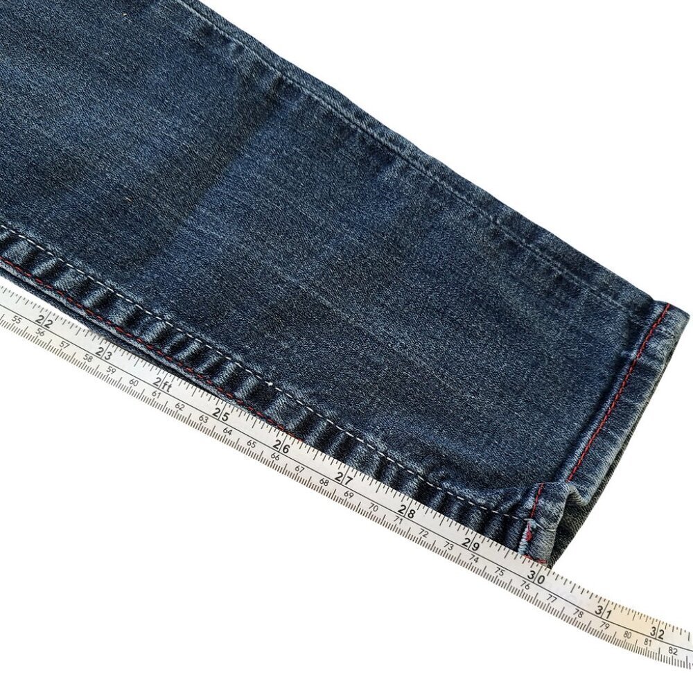 True Religion Womens Skinny Jeans 26 Blue Denim Low Rise Classic Transitional - Picture 9 of 11